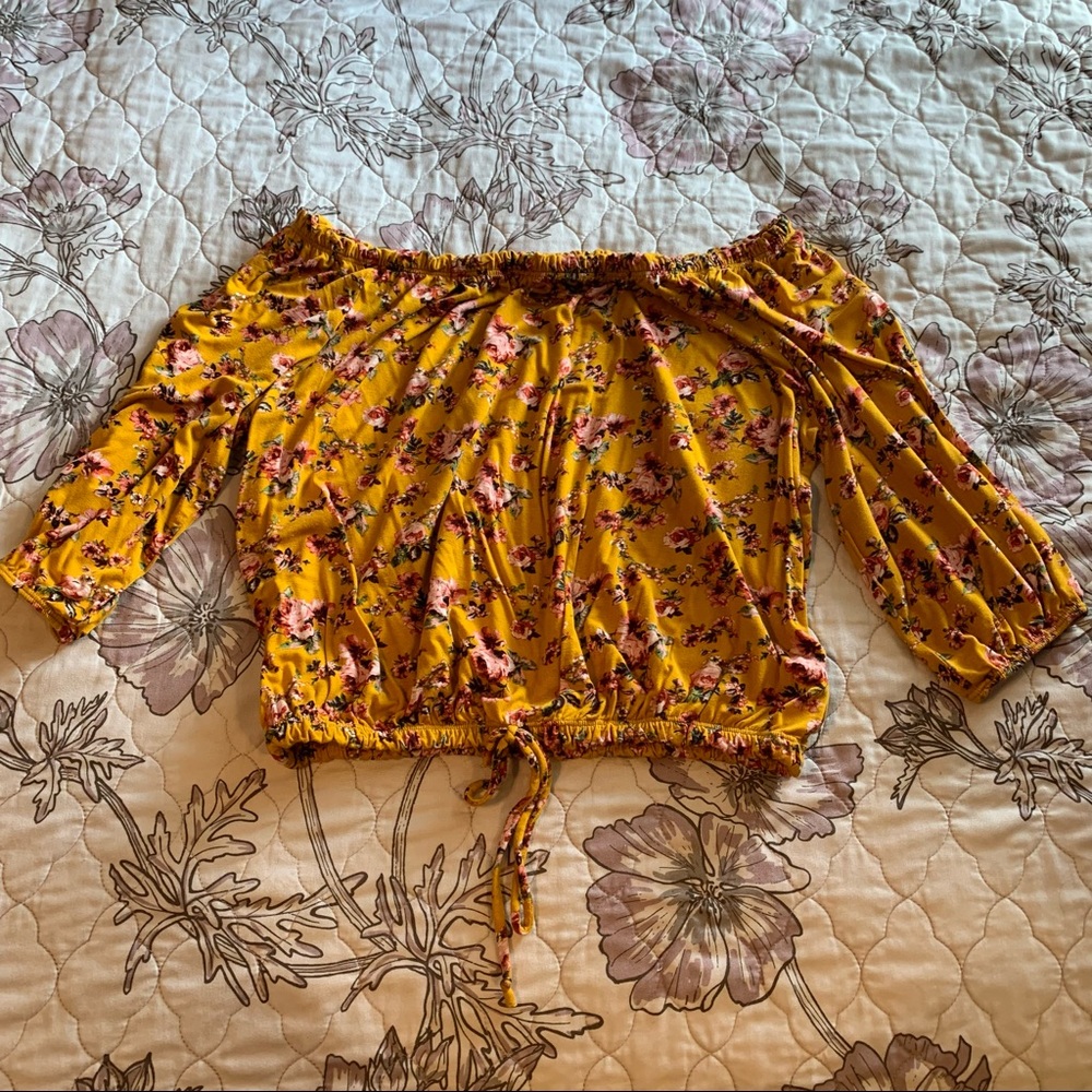 Floral Crop Top